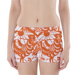 Chinese Zodiac Horoscope Zhen Icon Star Orangechicken Boyleg Bikini Wrap Bottoms