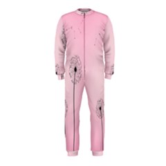 Flower Back Pink Sun Fly Onepiece Jumpsuit (kids) by Mariart