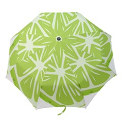 Gerald Lime Green Folding Umbrellas