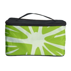 Gerald Lime Green Cosmetic Storage Case