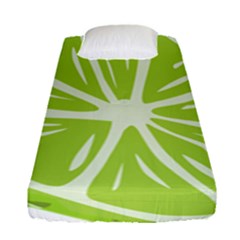 Gerald Lime Green Fitted Sheet (single Size)