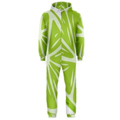 Gerald Lime Green Hooded Jumpsuit (men)  by Mariart
