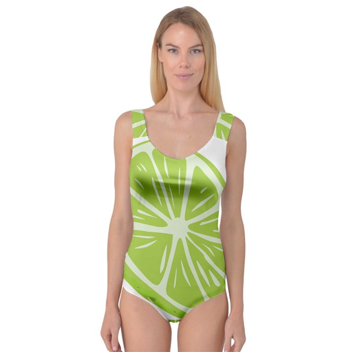 Gerald Lime Green Princess Tank Leotard 