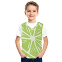 Gerald Lime Green Kids  SportsWear View1