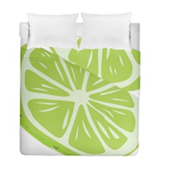Gerald Lime Green Duvet Cover Double Side (Full/ Double Size)