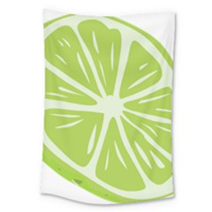 Gerald Lime Green Large Tapestry