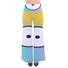 Illustrated Circle Round Polka Rainbow Pants