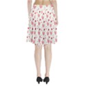 Love Heart Pink Polka Valentine Red Black Green White Pleated Skirt View2