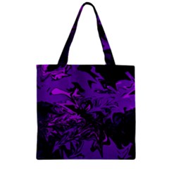 Colors Zipper Grocery Tote Bag by Valentinaart