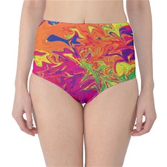 Colors High-Waist Bikini Bottoms