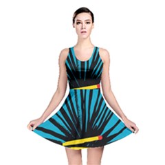 Match Cover Matches Reversible Skater Dress