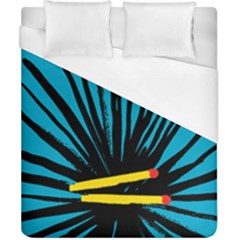 Match Cover Matches Duvet Cover (california King Size) by Mariart