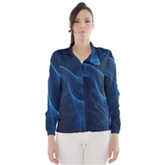 Smoke White Blue Wind Breaker (women)