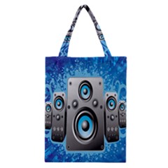 Sound System Music Disco Party Classic Tote Bag by Mariart