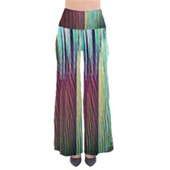 Screen Shot Line Vertical Rainbow Pants by Mariart