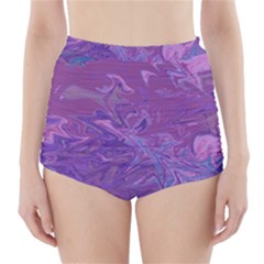 Colors High-Waisted Bikini Bottoms