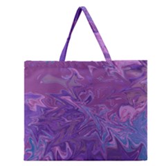 Colors Zipper Large Tote Bag