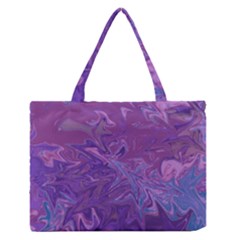 Colors Medium Zipper Tote Bag