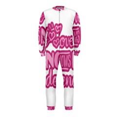 Love Knows No Gender Onepiece Jumpsuit (kids) by Valentinaart