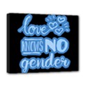 Love knows no gender Deluxe Canvas 20  x 16   View1