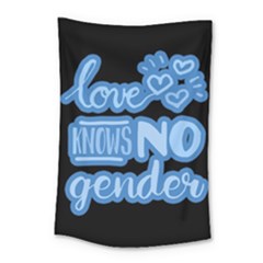 Love Knows No Gender Small Tapestry by Valentinaart