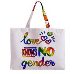Love Knows No Gender Zipper Mini Tote Bag by Valentinaart