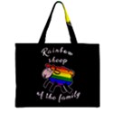 Rainbow sheep Zipper Mini Tote Bag View1