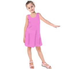 Lines Pattern Kids  Sleeveless Dress by Valentinaart