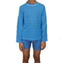 Lines pattern Kids  Long Sleeve Swimwear View1