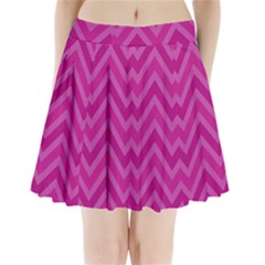 Zigzag  Pattern Pleated Mini Skirt by Valentinaart