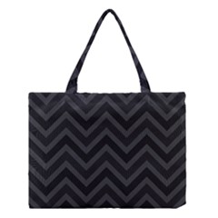 Zigzag  Pattern Medium Tote Bag by Valentinaart