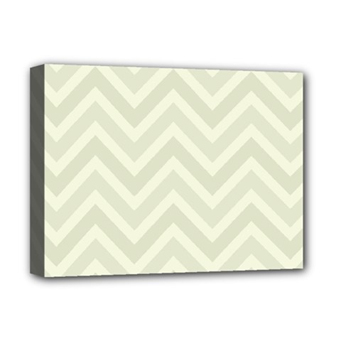 Zigzag  pattern Deluxe Canvas 16  x 12  