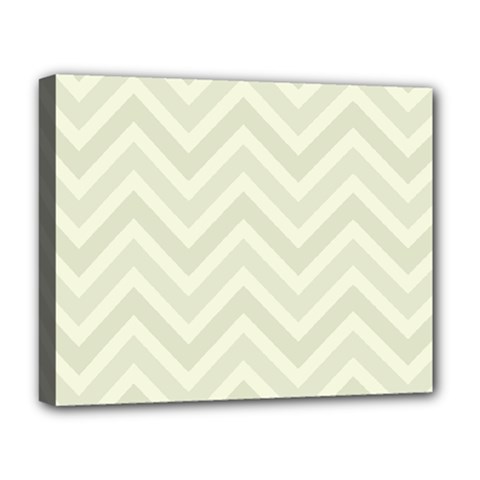 Zigzag  pattern Deluxe Canvas 20  x 16  