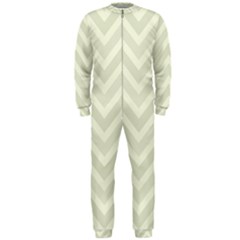 Zigzag  pattern OnePiece Jumpsuit (Men) 