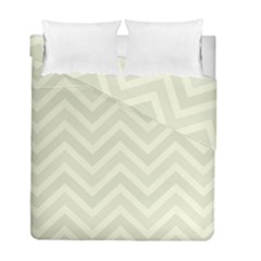 Zigzag  pattern Duvet Cover Double Side (Full/ Double Size)