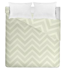 Zigzag  Pattern Duvet Cover Double Side (queen Size) by Valentinaart