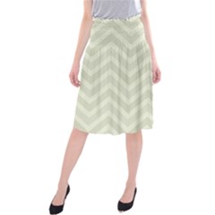 Zigzag  pattern Midi Beach Skirt