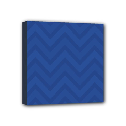 Zigzag  Pattern Mini Canvas 4  X 4  by Valentinaart