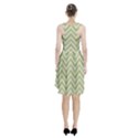 Zigzag  pattern Racerback Midi Dress View2