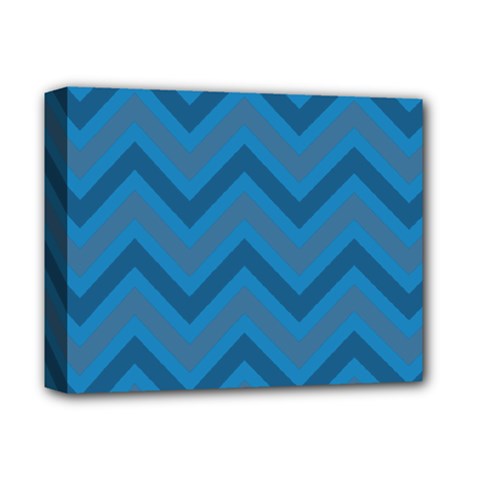 Zigzag  pattern Deluxe Canvas 14  x 11 