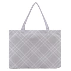 Zigzag  Pattern Medium Zipper Tote Bag by Valentinaart