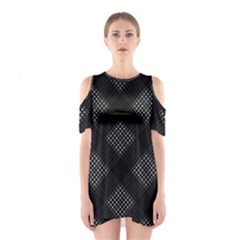 Zigzag Pattern Shoulder Cutout One Piece by Valentinaart