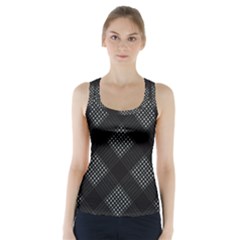 Zigzag Pattern Racer Back Sports Top by Valentinaart