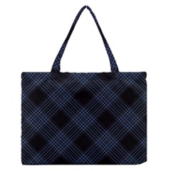 Zigzag Pattern Medium Zipper Tote Bag by Valentinaart