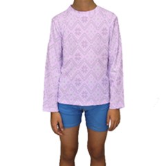 Pattern Kids  Long Sleeve Swimwear