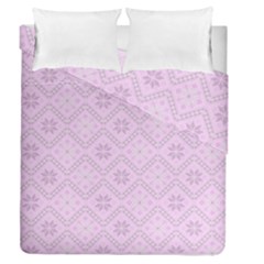 Pattern Duvet Cover Double Side (Queen Size)