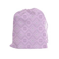 Pattern Drawstring Pouches (Extra Large)