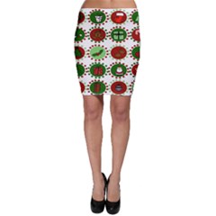 Christmas Bodycon Skirt