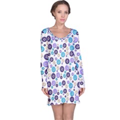 Buttons Chlotes Long Sleeve Nightdress by Mariart