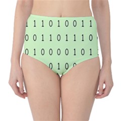 Code Number One Zero High-waist Bikini Bottoms